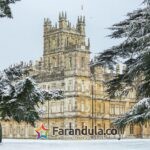 CHRISTMAS AT STATELY HOMES Highclere Castle Snow 2